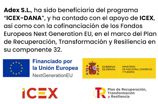 Adex, ha sido beneficiaria del programa “ICEX-DANA”